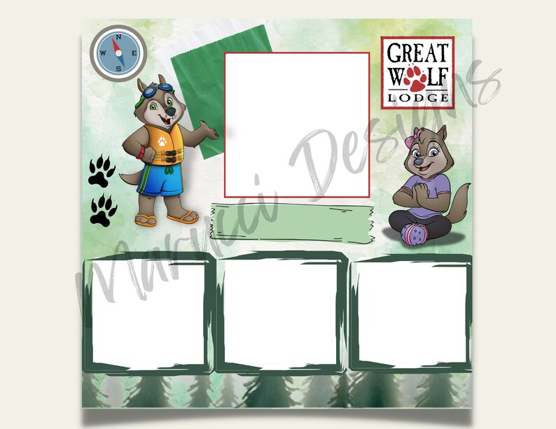 Great Wolf Lodge Invite Great Wolf Lodge Birthday Great Wolf - Etsy ...