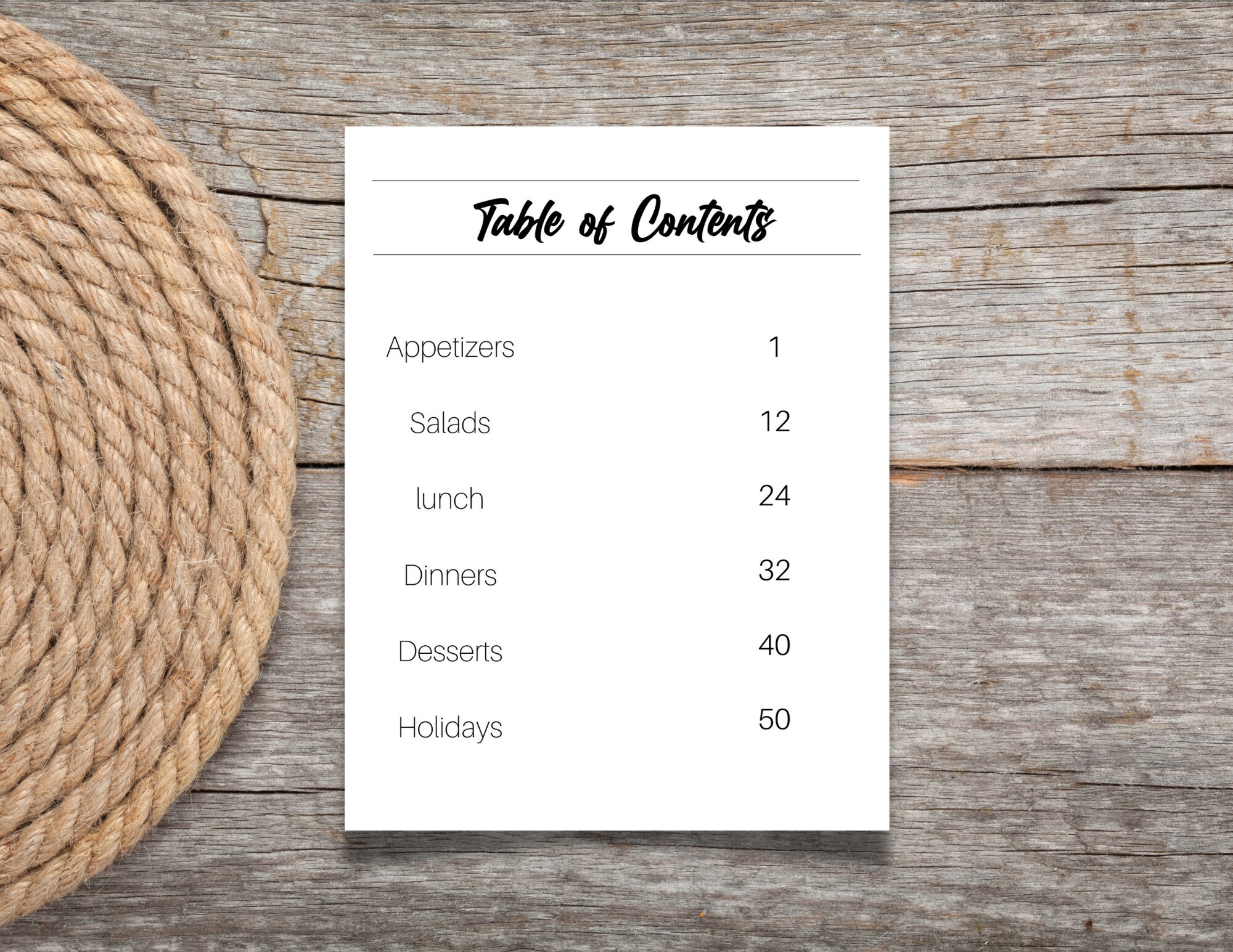 Recipe Book Template Cookbook Minimal Clean White Editable - Etsy