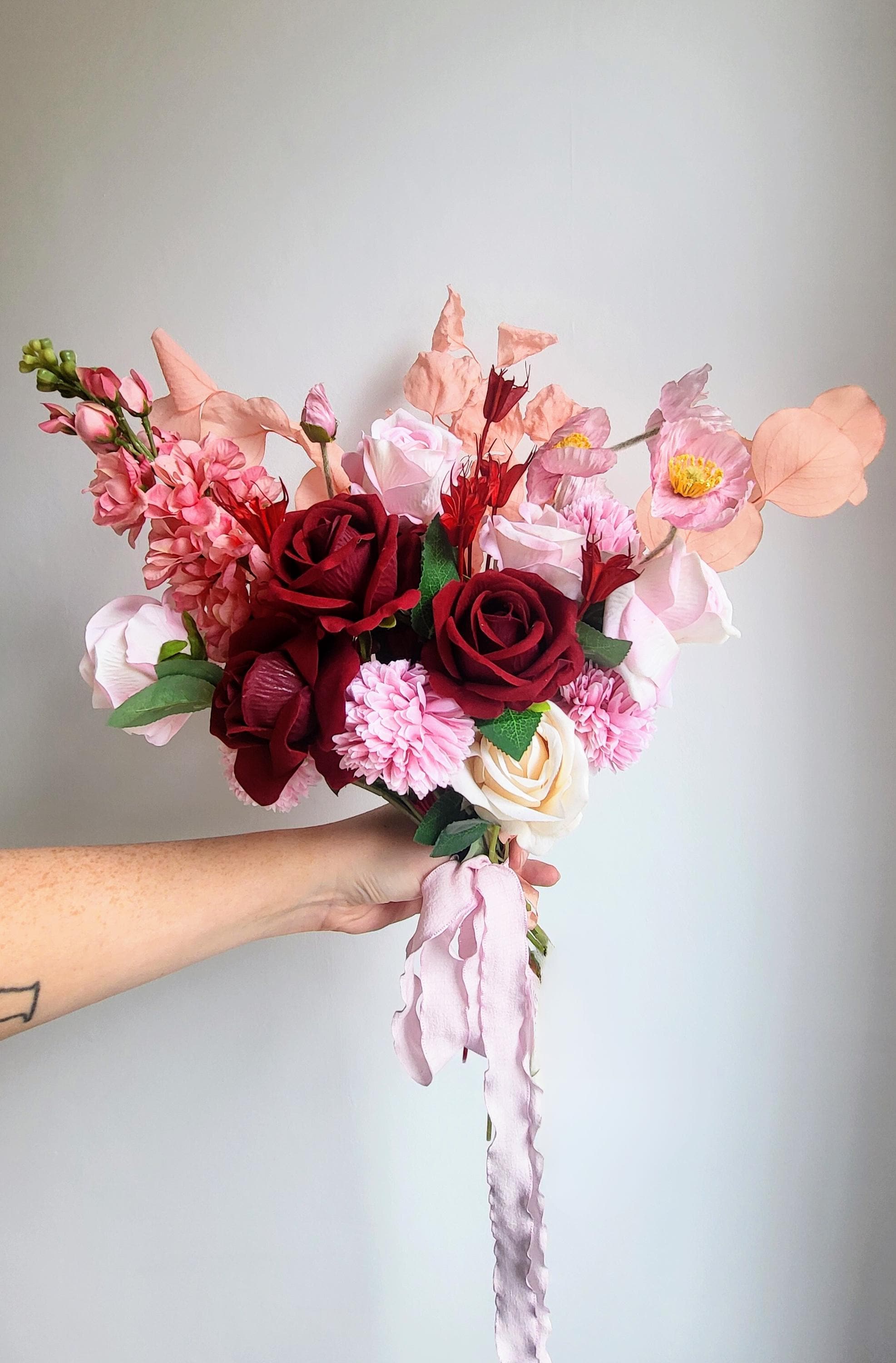 Pink Bridal Bouquet