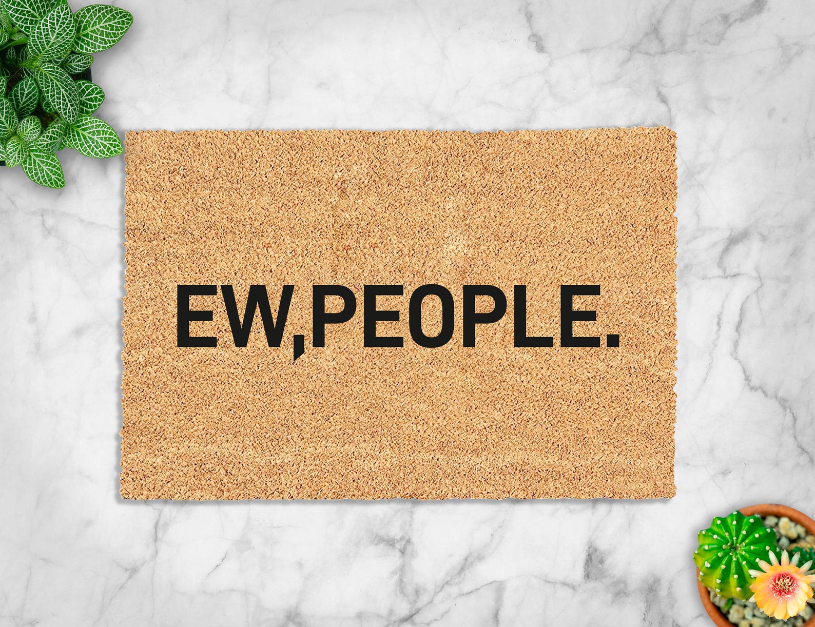 Ew People Doormat/ Funny Doormat / Introvert Doormat / Etsy