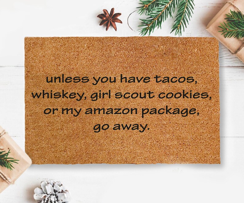 welcome doormat personalized doormat outdoor doormat Unless You Have Tacos Doormat Funny Doormats Custom Doormats,Tacos Doormat
