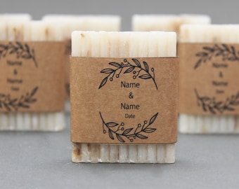 Personalized Scent Soap Favors,Personalized Soap Favors,Rustic Wedding Favors,Guest Soaps,Wedding Gift,Bridal Shower Favors,Mini Soap Favors