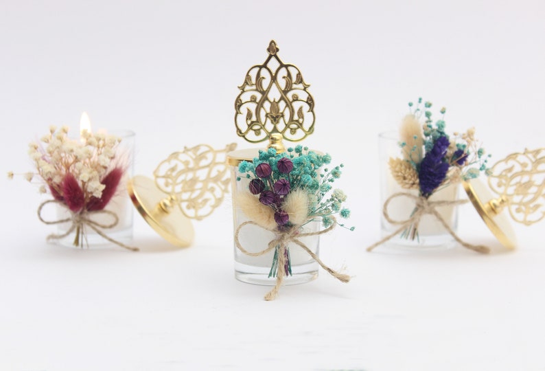 Baby Shower Candle Gift Wrapped Wedding Gifts . Bridal Brachelor Party Favor Bridesmaid Candle Custom Wedding Candles Favors