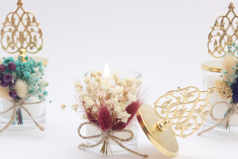 Baby Shower Candle Gift Wrapped Wedding Gifts . Bridal Brachelor Party Favor Bridesmaid Candle Custom Wedding Candles Favors