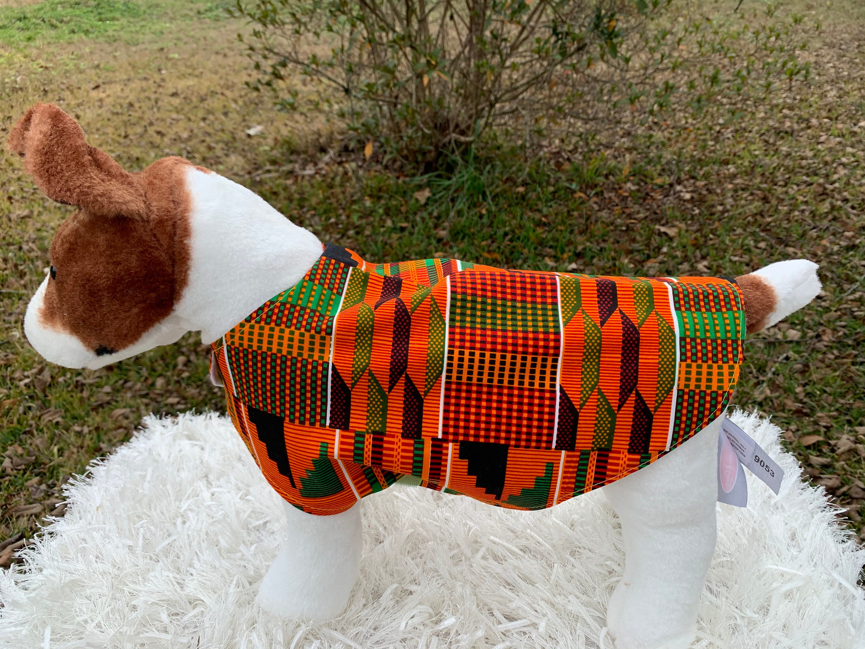 Kente Cloth Dog Coat Pet Clothes for Small Dogs Kente Fabric Etsy