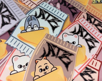 who ATE the luck!? Stickers| skz |skzoo| ate| comeback |straykids
