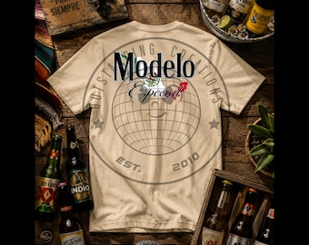Modelo Mexico shirt beer shirt trendy fashion menswear men dad shirt drinking shirt Father’s Day  gift for men