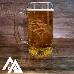 Denver Broncos Glass Mug