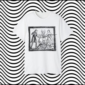 Medieval Unicorn Unisex Ultra Cotton Tee