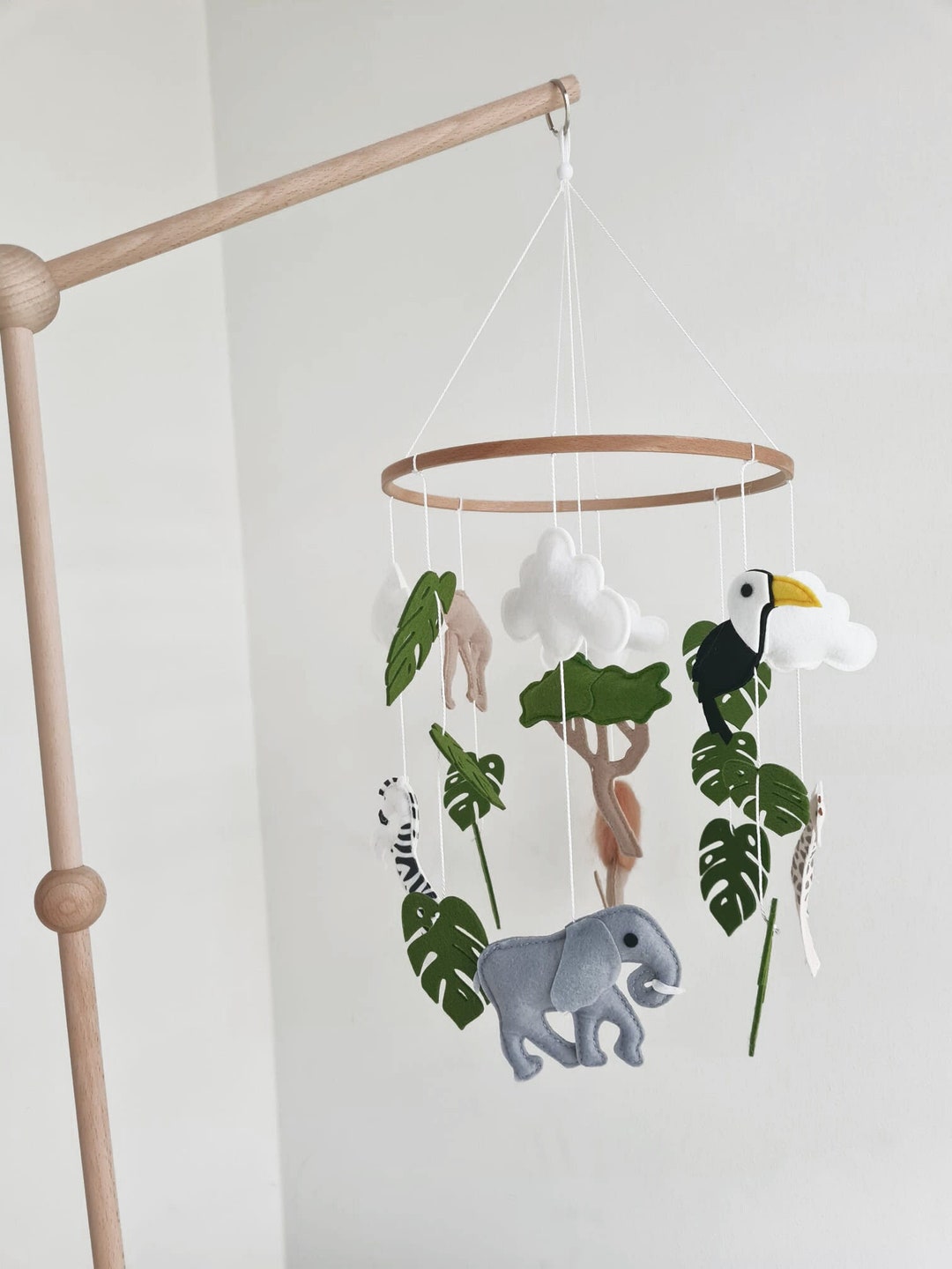 Baby Mobile Arm Baby Mobiele Arm / Houder Houten Baby Mobiele Etsy