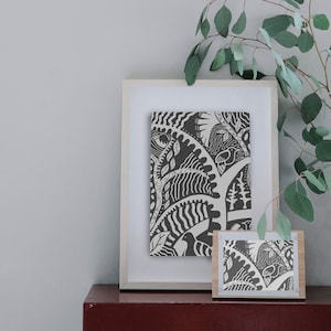 Home Interior Printable Art - Woodland Digital - Nature - Modern Art - Grey Home Decor - Black and White Home Decor -Grey or Green -Set of 2