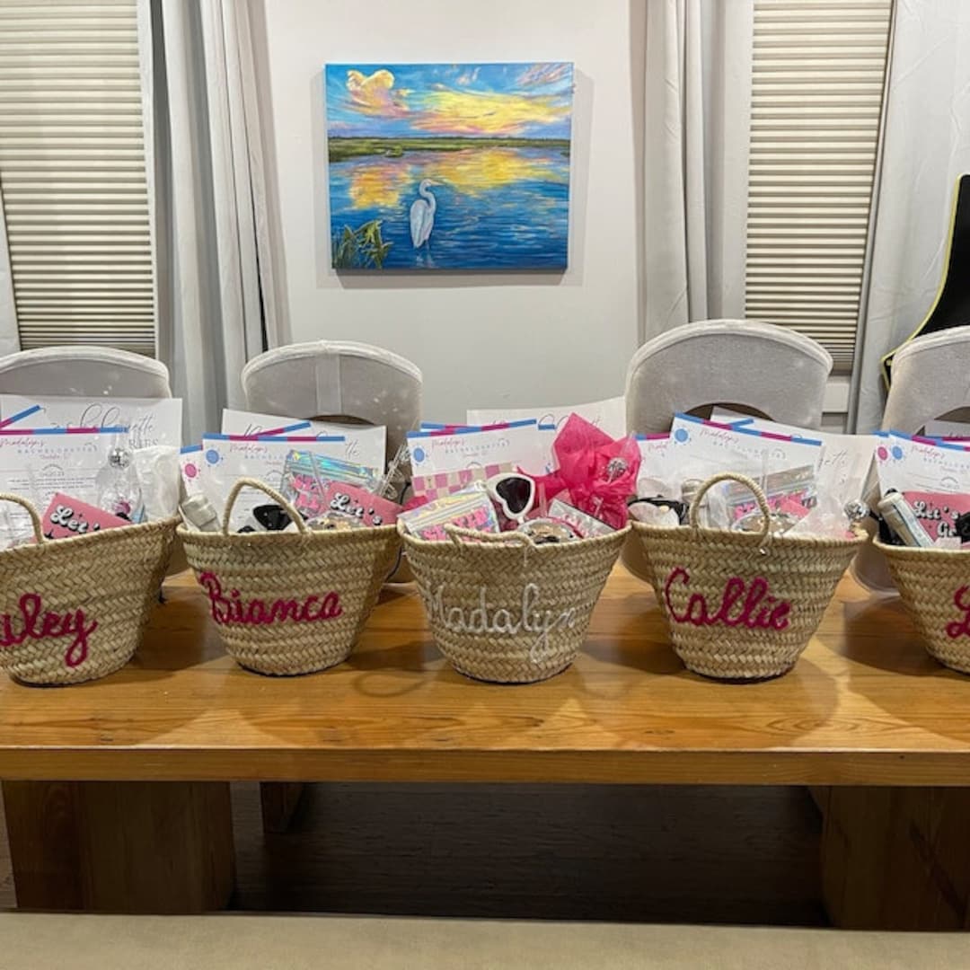 Personalized Hen Bachelorette Party Gift Bag Bridesmaid Bag ...
