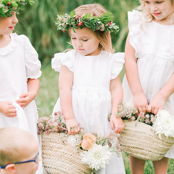 Rustic Flower Girl - Etsy