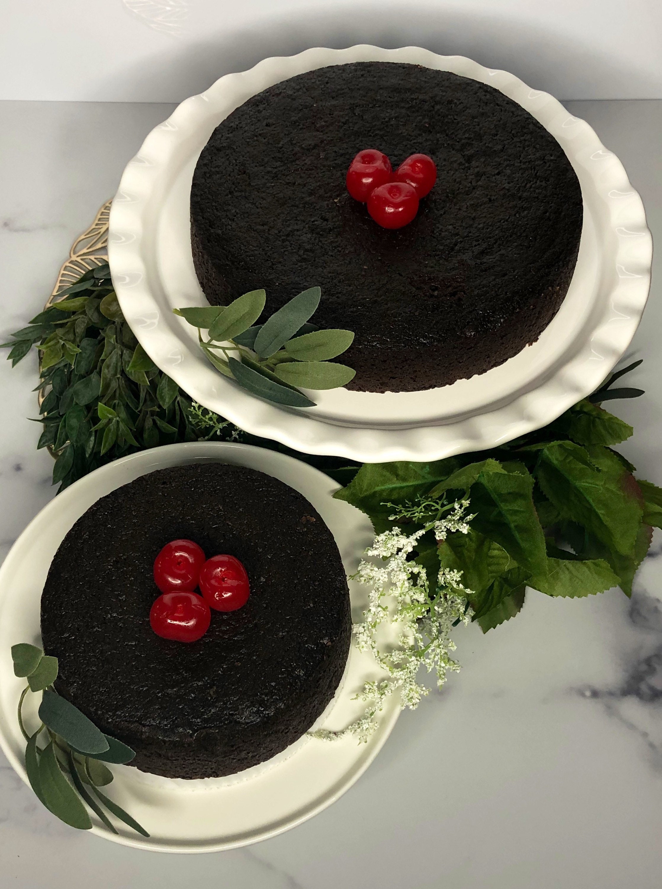 Jamaican Fruitblack Cake Caribbean Christmas Cake Jamaican Etsy