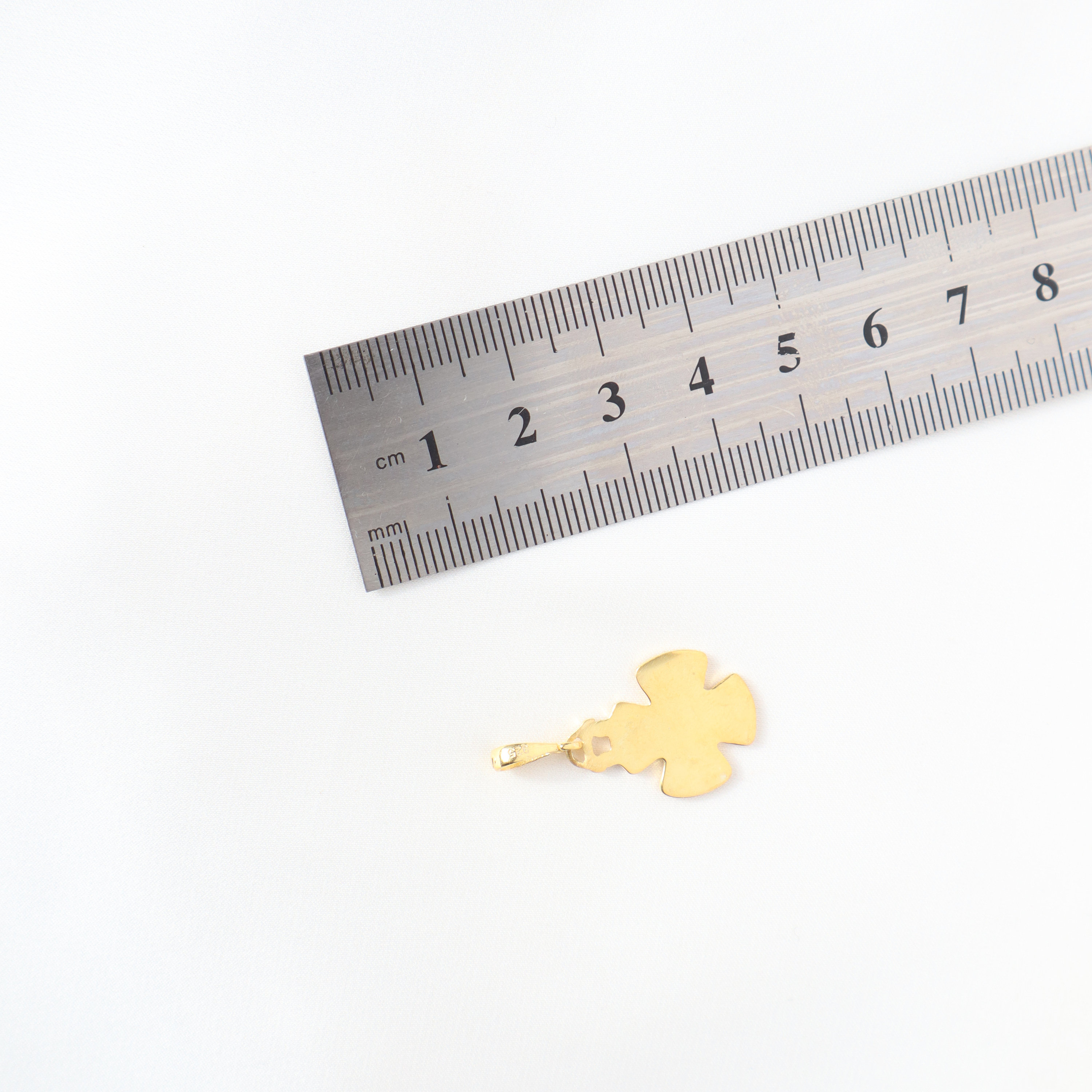 七宝焼き、十字架 七宝焼き十字架ネックレス、正教会の十字架、白い十字架、七宝焼き