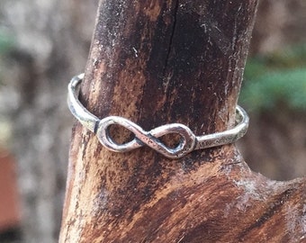 Stacking Ring | Infinity Ring | Sterling Silver Ring | Mother Ring | Stack Ring | Grandmother Ring | Stackable Ring