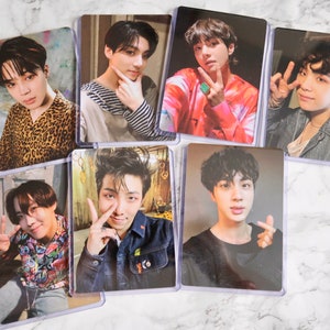 Clear HD plastic holder kpop photocards toploader trading protection cards sleeves