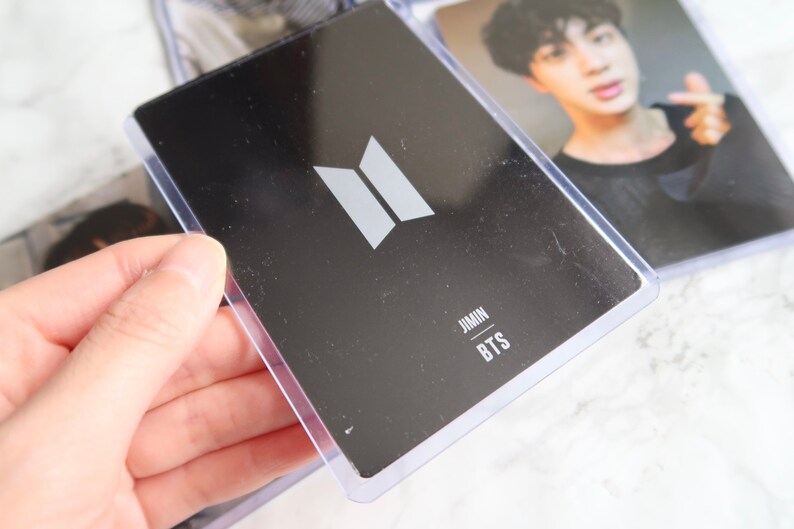 Clear HD Kpop Photocards Toploader Trading Protection Cards Etsy