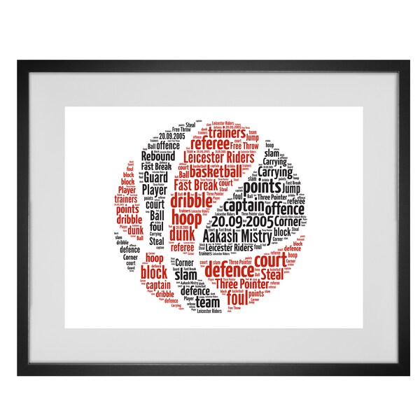 Basketball Word Art Etsy