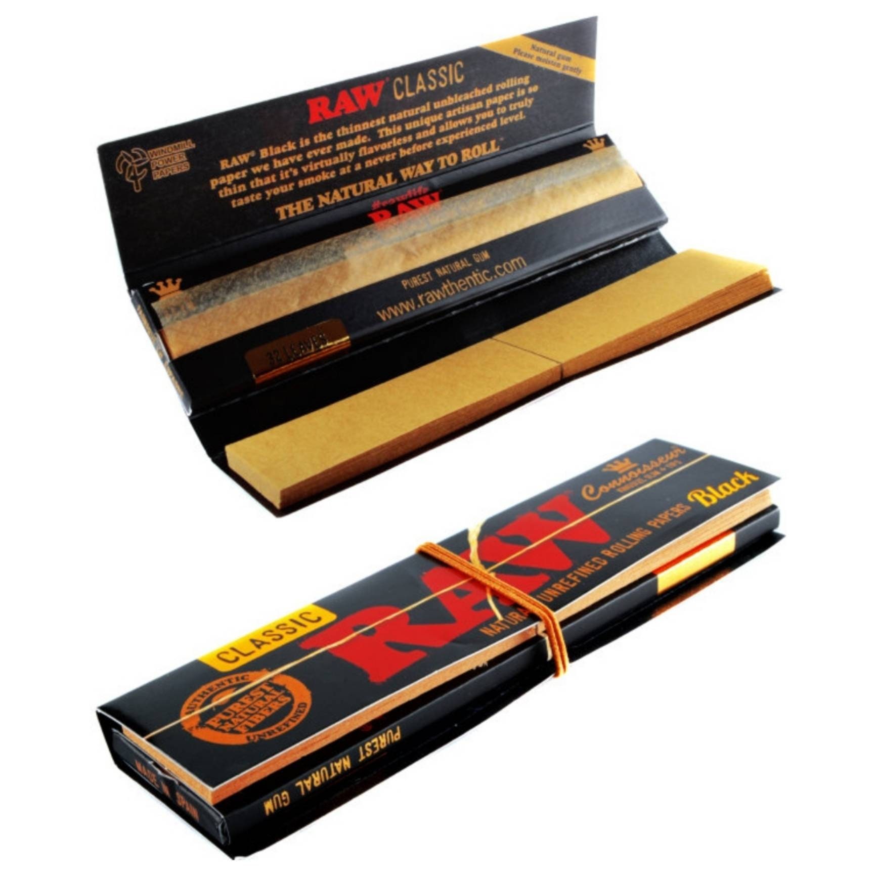 Raw Papers With Tips Connoisseur Packs 3 Booklets Raw Etsy