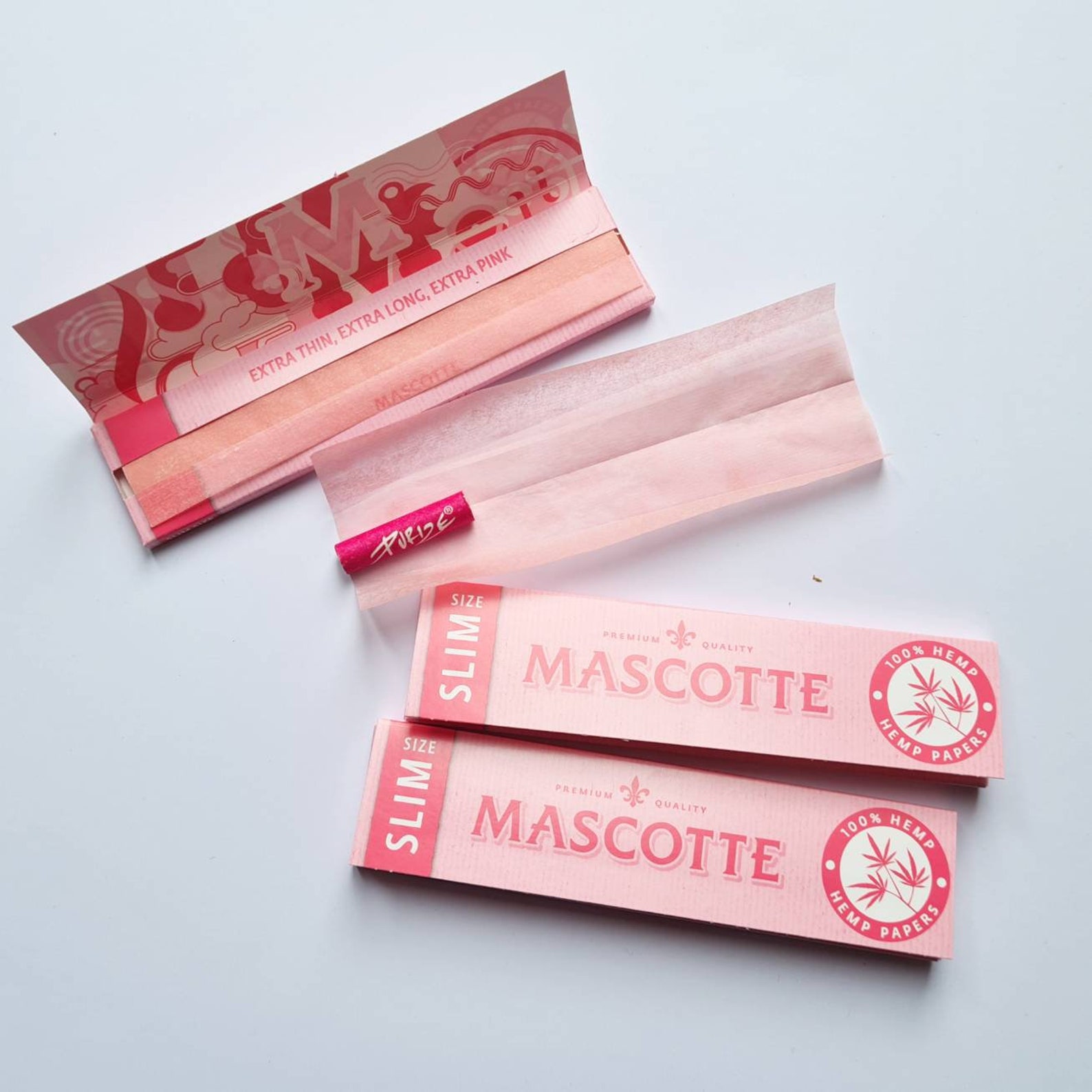 pink-rolling-papers-package-kingsize-pink-mascotte-papers-etsy