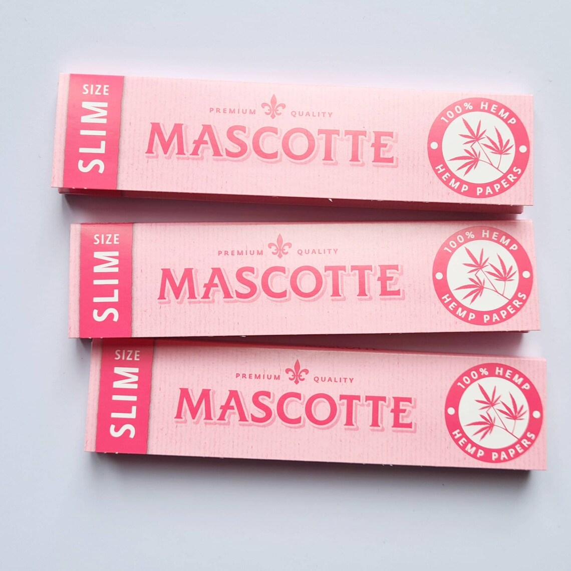 Pink Rolling Papers Package Kingsize Pink Mascotte Papers Etsy