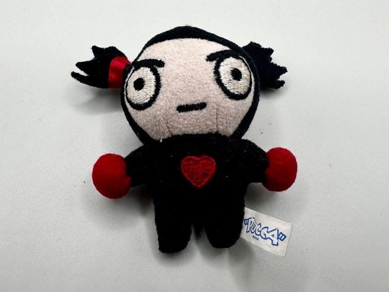 Garu Anime Pucca Small Plush Doll RARE 3 Inches image 3