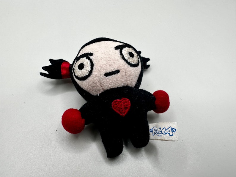 Garu Anime Pucca Small Plush Doll RARE 3 Inches image 4