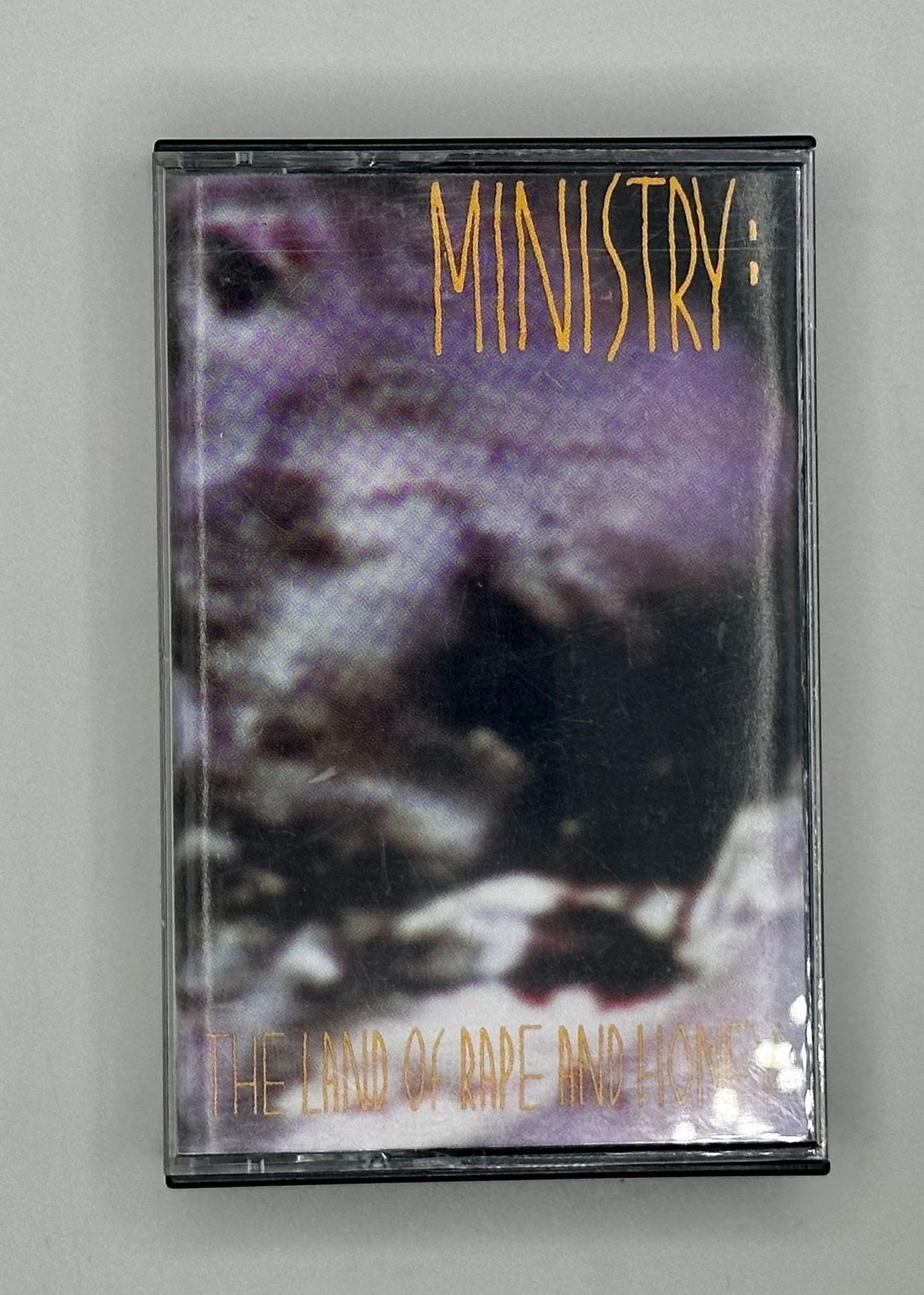 Ministry the Land of Rape and Honey Cassette Tape 80s Industrial TESTED