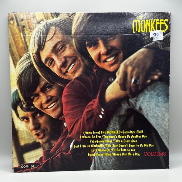 Meet the Monkees Vinyl LP 1966