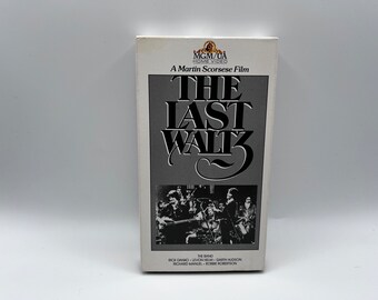 The Last Waltz VHS Martin Scorsese The Band VHS