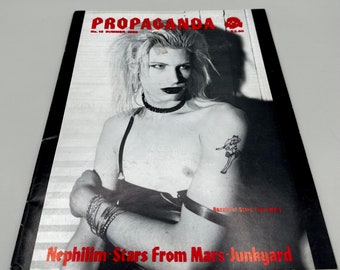 Propaganda Goth Magazine Issue Number 12 Summer 1990 RARE