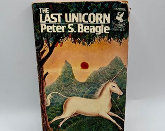 The Last Unicorn by Peter S Beagle Ballantine Books Fantasy Paperback 1976