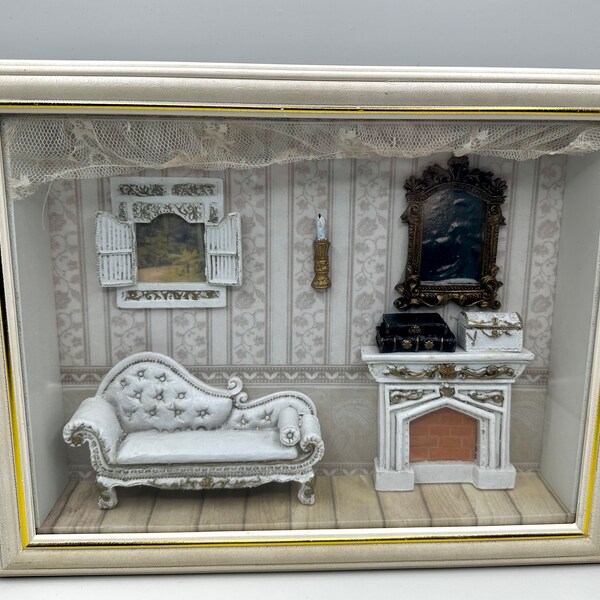 Retro Shadow Box Etsy