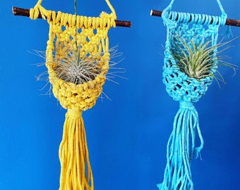 Macrame Mini Plant Hanger