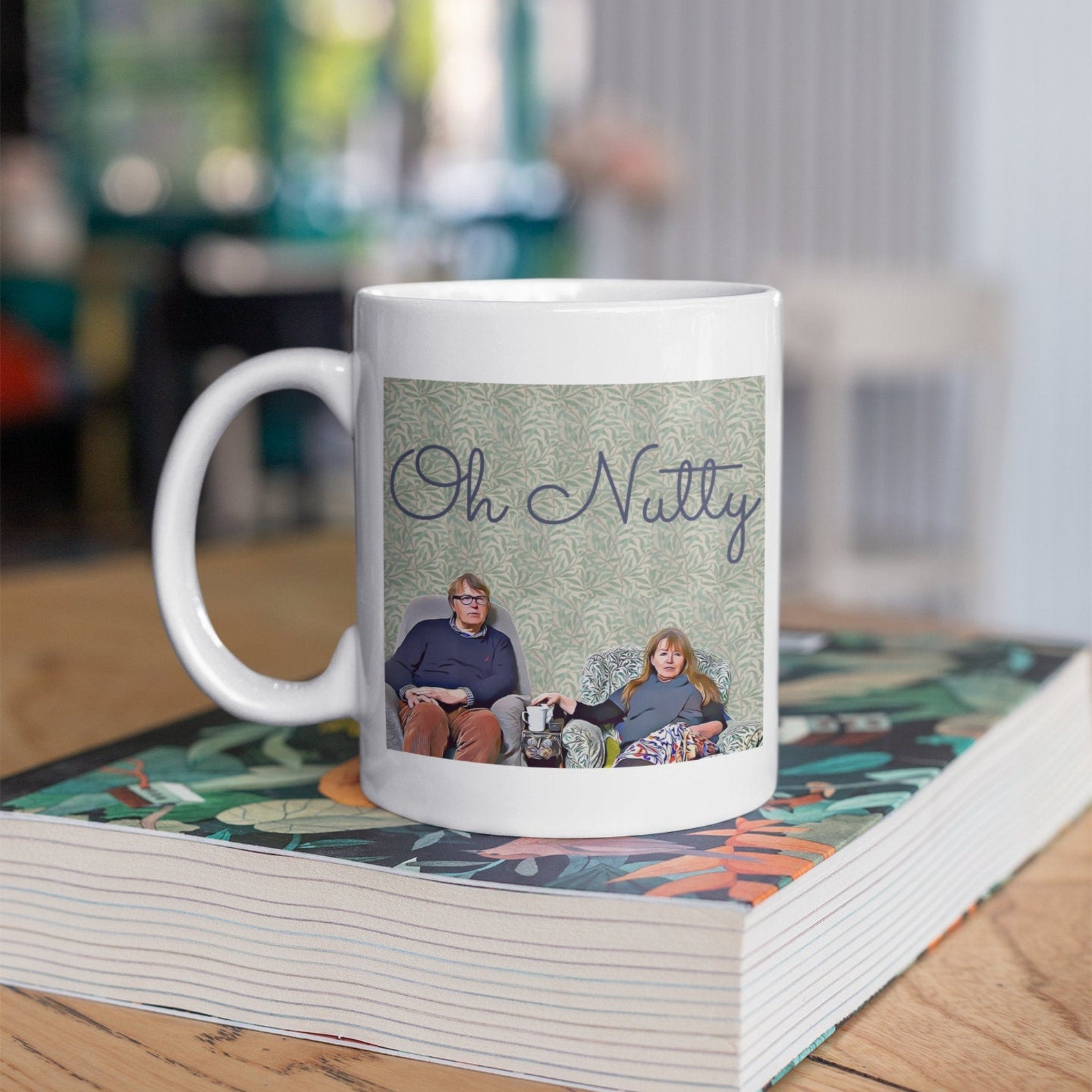 Giles and Mary Gogglebox Nutty Mug/Work from home gift Etsy