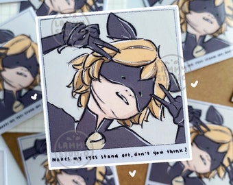 Chat Noir Sticker Etsy Chat Noir Sticker Etsy