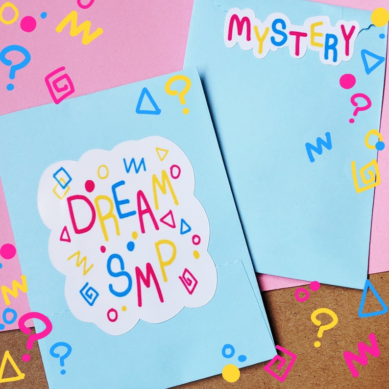 Dream SMP Mystery Stickers 