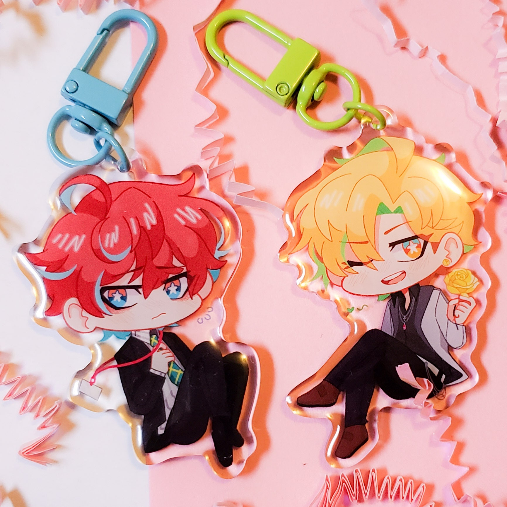 Popular Hypmic Hypnosis Mic Doppo Stand Keychain Laisgomes