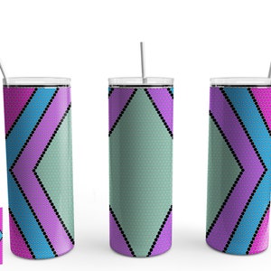 Rhinestone Tumbler Pattern Design | diamond rhinestone tumbler Template | Diamond Sublimation Rhinestone Pattern Bundle 20 Oz Skinny bundle