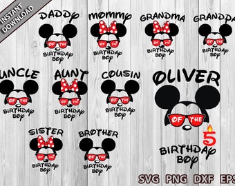 Download Disney Birthday Svg Etsy