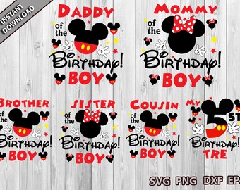 Download Mickey Birthday Svg Etsy