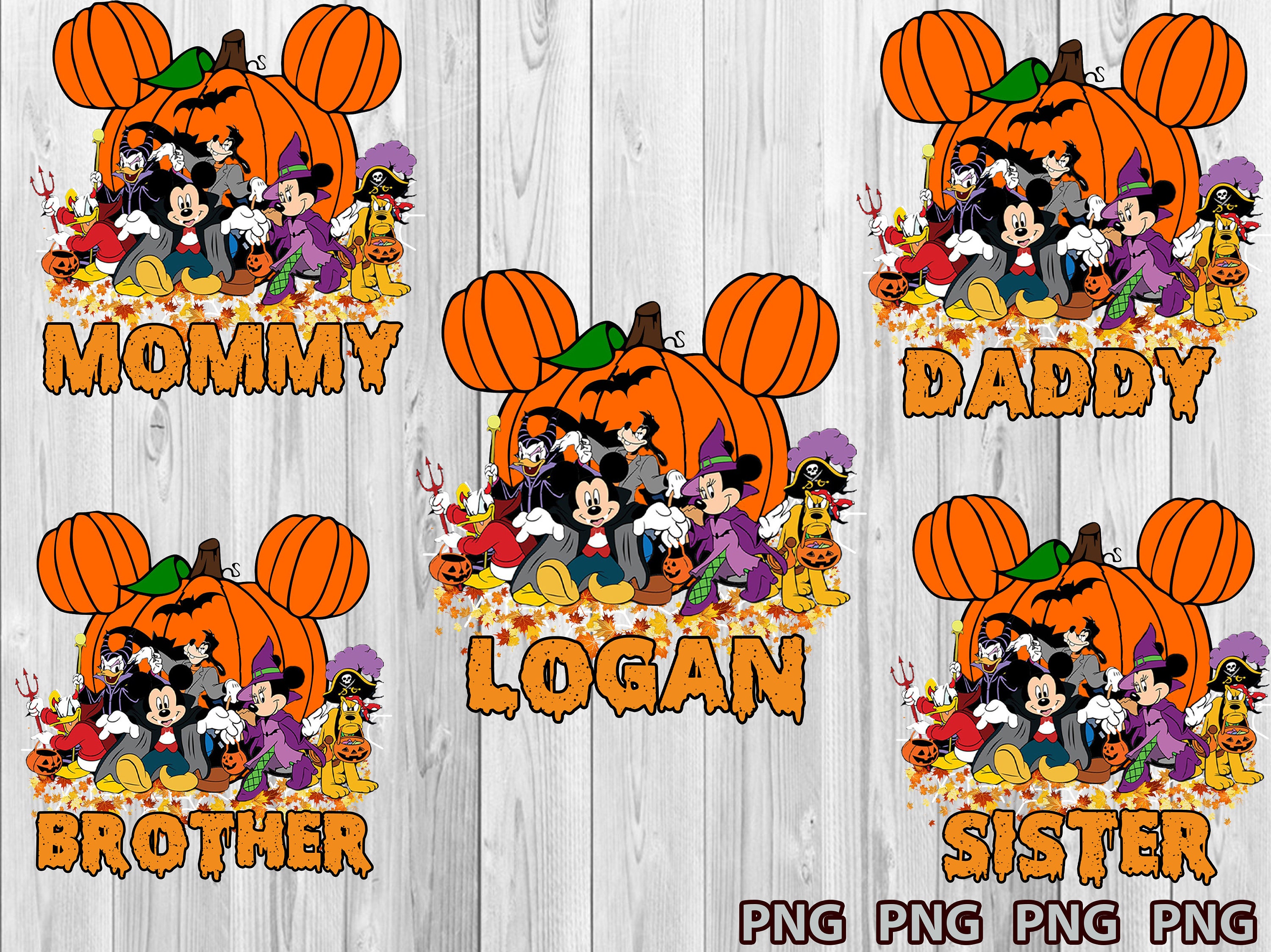 Mickey Trick or Treat Svg, Mickey Head With Castle Svg, Halloween Family Svg, Mickeys Halloween Svg, Mickeys Not So Scary Halloween Svg