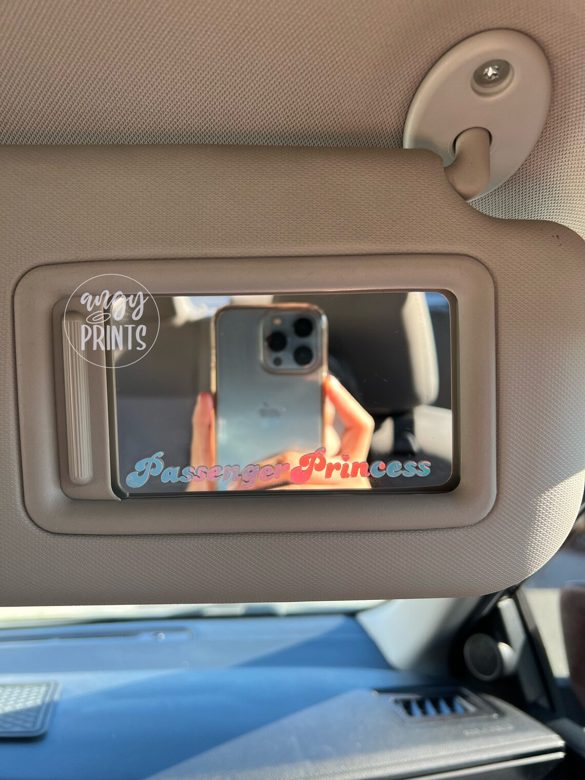 Passenger Princess Car Mirror Decal Cute Decals Car Etsy