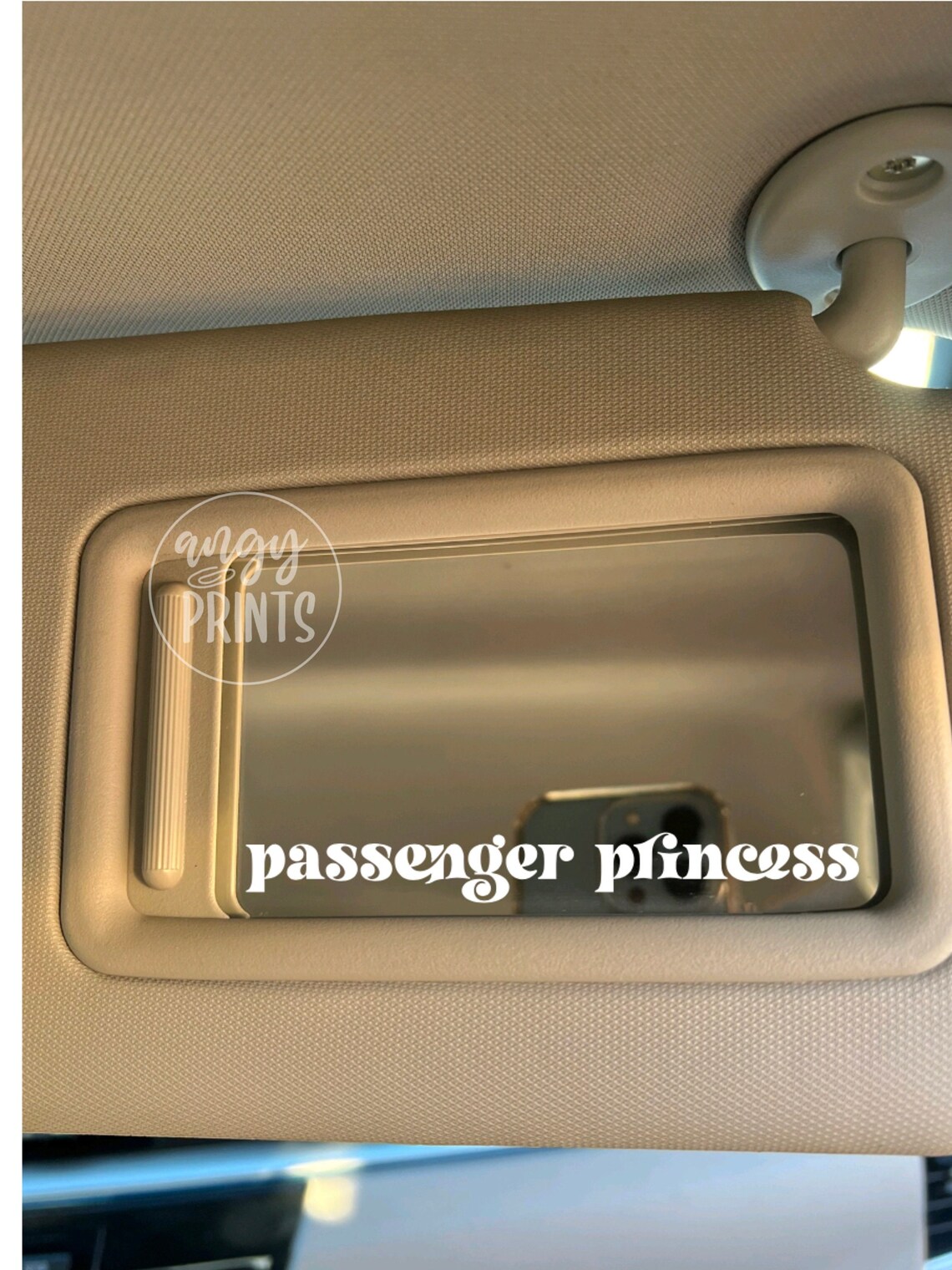 Passenger Princess Car Mirror Decal Cute Decals Car Etsy