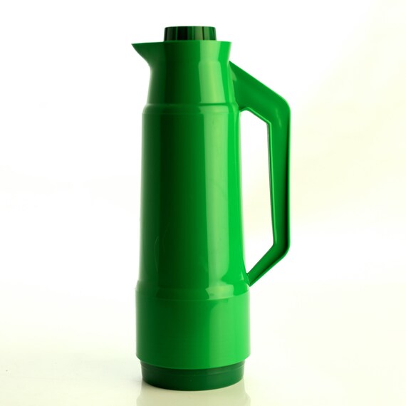Green Thermos Sweden 1960's Scandi Design Etsy