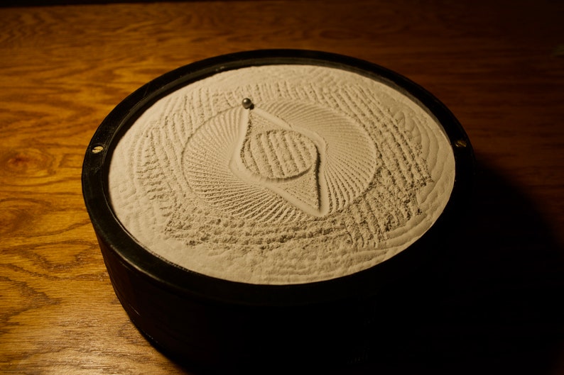 Automatic Zen Garden Sand Bowl Kinetic Art image 6