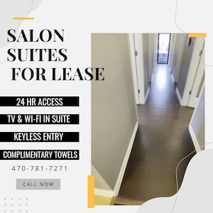 Salon suites animated flyer