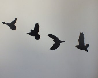 Freedom-Birds wall decoration made of wood , Freedom bird sign , gifts for her