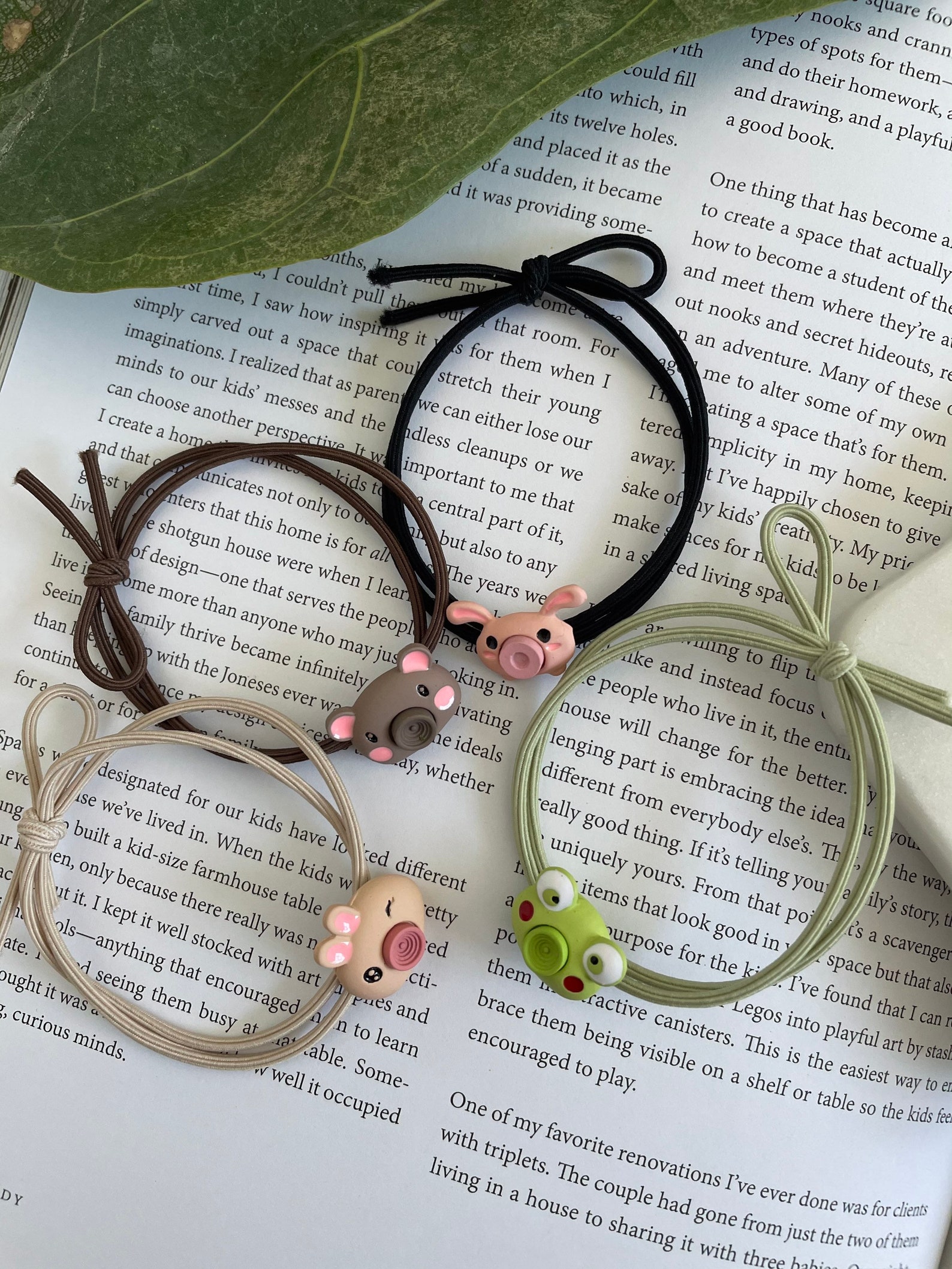 Animal hair ties cute hair ties kid hair ties cute hair Etsy